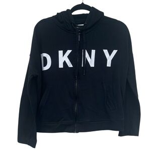 DKNY Sport crop oversize hoodie M